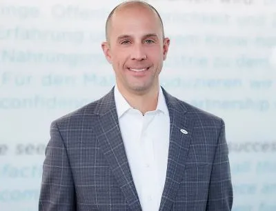 Kevin Buchler, Coperion Division President Strategic Markets / Aftermarket Sales and Services, Bild: Coperion, Stuttgart Kevin Buchler, Coperion Division President Strategic Markets / Aftermarket Sales and Services