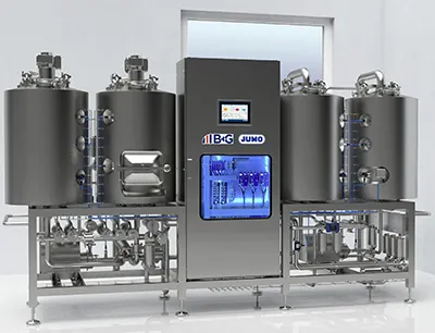 Jumo Brauanlage Varitron, Bild: Jumo Jumo Brauanlage Varitron