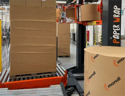 Silbo stellt mit Mondi seine gesamte Palettenverpackung auf Papier um, Bild: Mondi Silbo stellt mit Mondi seine gesamte Palettenverpackung auf Papier um