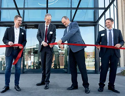 Einweihung Büro- und Sozialgebäude Wittenburg bei Dr. Oetker