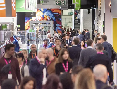 Messeimpression von der Prosweets 2024, Bild: Koelnmesse Messeimpression von der Prosweets 2024