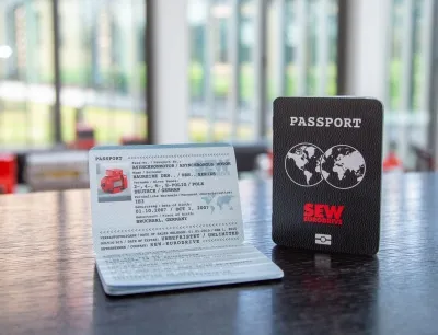 Der Reisepass liefert Reiseinformationen für Drehstrommotoren der Baureihe DR, Bild: SEW-Eurodrive Reiseinformationen für Drehstrommotoren der Baureihe DR