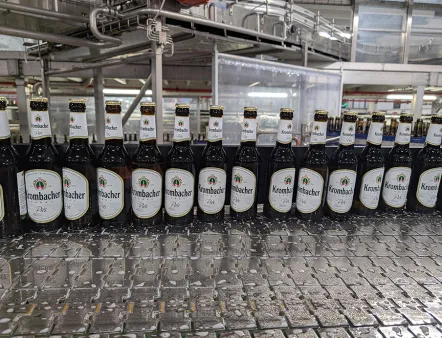 Die Krombacher Brauerei erreicht erfolgreiche Meilensteine beim größten Umbauprojekt der Unternehmensgeschichte